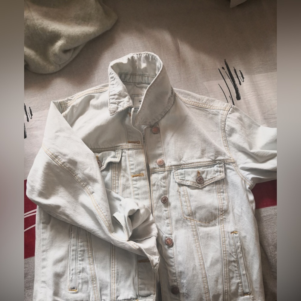 forever21 jacket light blue
